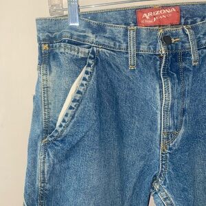 Arizona Jean Company Men's Denim Relaxed Jeans